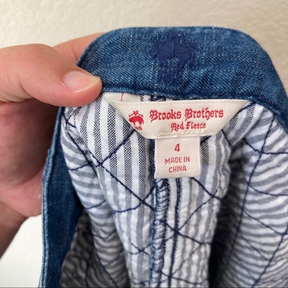 Brooks Brothers Denim Quilted Mini Skirt - Picture 3 of 7